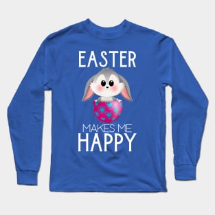 Easter Kids Easter Bunny Easter Kawaii Long Sleeve T-Shirt